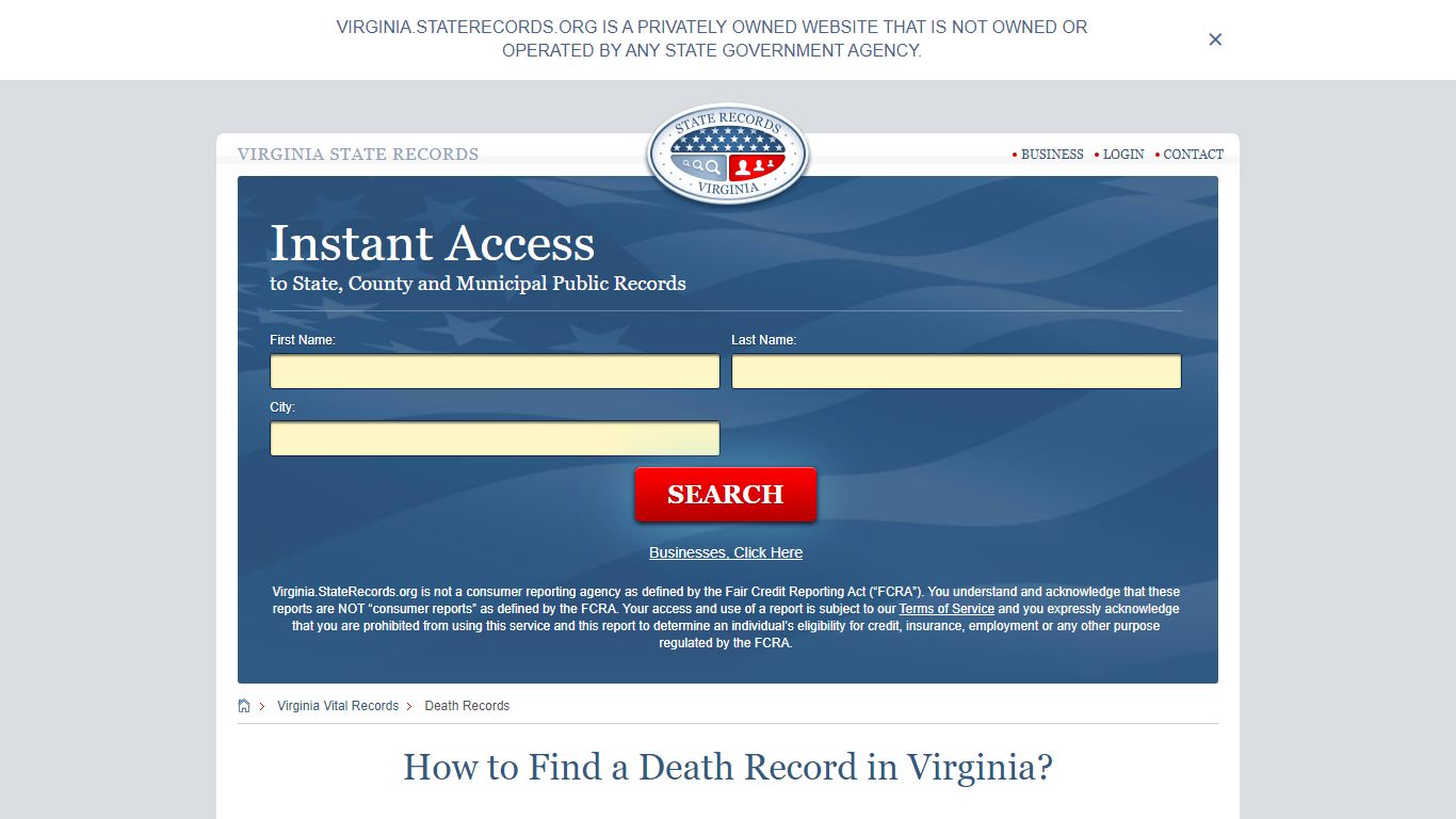 How to Find a Death Record in Virginia? - State Records